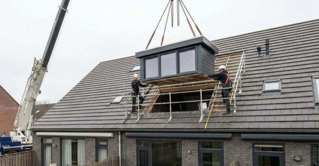 Dakkapel in Den Haag - Prefab dakkapel